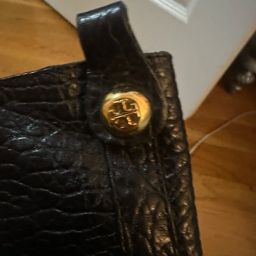 Tory Burch Dabney pebbled leather high wedge boots - Picture 3 of 5